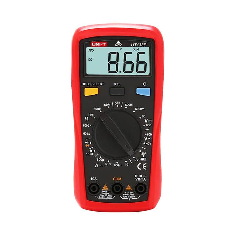 uni t ut133b palm size digital multimeter