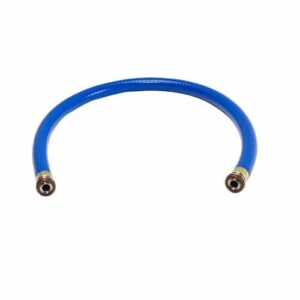 AccuTools SA10739M1.5 TruBlu Hose, a 1.5-meter blue HVAC/R vacuum hose with anti-permeation technology for reliable system evacuation.