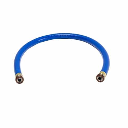 AccuTools SA10739M1.5 TruBlu Hose, a 1.5-meter blue HVAC/R vacuum hose with anti-permeation technology for reliable system evacuation.