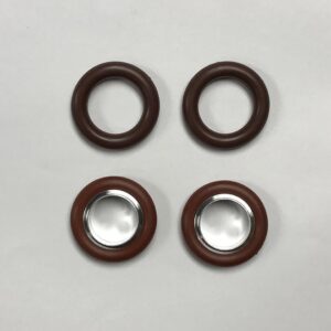 A close-up image showing a package of AccuTools SA10758-4 replacement KF-16 O-rings, small black rubber rings essential for vacuum system seals.