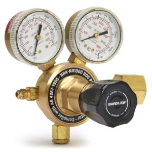 bradley nr1000 high pressure nitrogen regulator industrial gas control