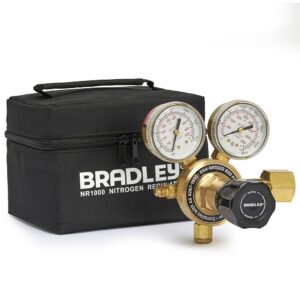 bradley nr1000 high pressure nitrogen regulator industrial gas control