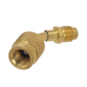 bradley bra ad5614 brass adapter 5/16” f flare x 1/4" male flare