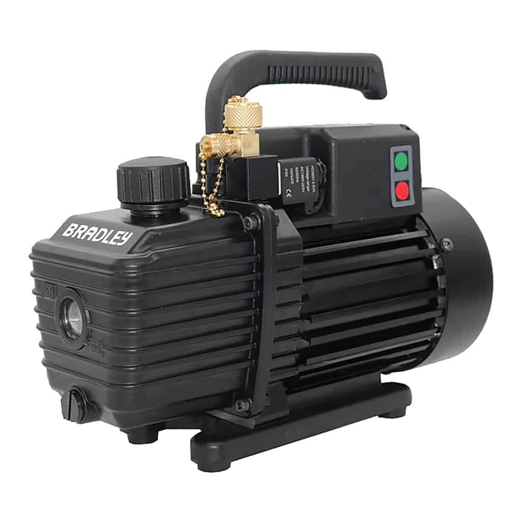 bradley vp150s 150 l/min vacuum pump with electronic solenoid valve