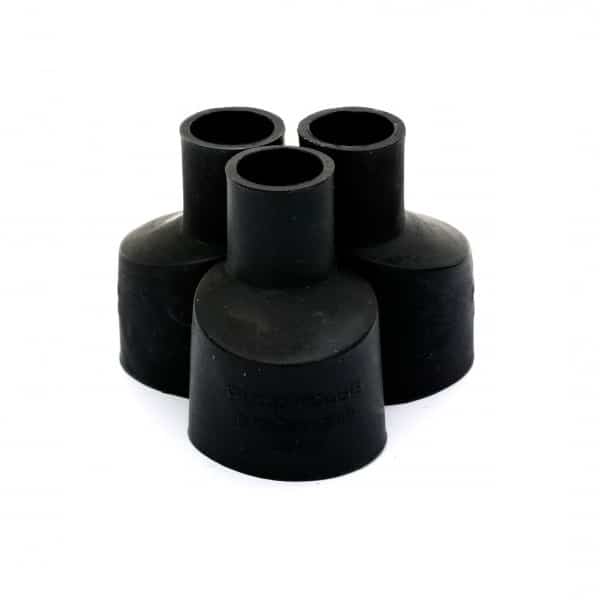 DiversiTech Cassette Drain Adaptor, showing the 3/4-inch and 1-1/2-inch connections, designed for efficient condensate drainage in HVAC cassette units.