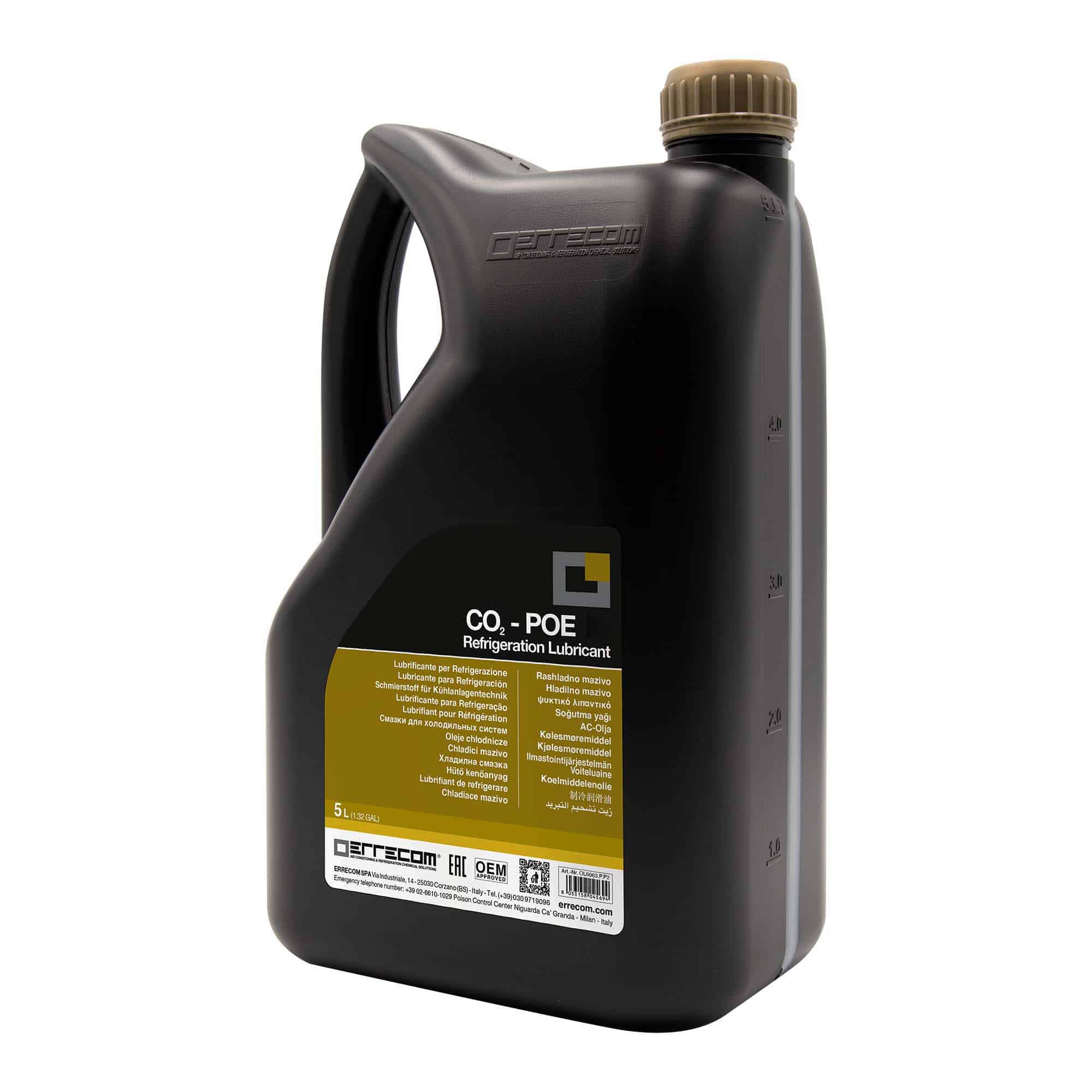 errecom ol6063 co2 poe 85 lubricant oil