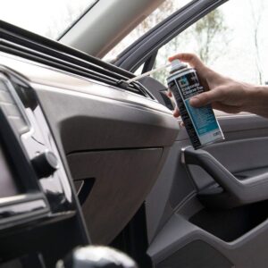 A can of Errecom AB1049.J.01 Foam Cleaner For A/C System, showing the product label with a foaming action graphic, highlighting its cleaning power.