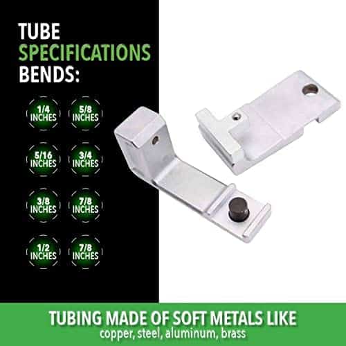 Hilmor 1890999 Compound Bend Reverse Bending Mandrel, a precision tool for creating accurate reverse and compound bends in copper tubing, featuring a durable construction.