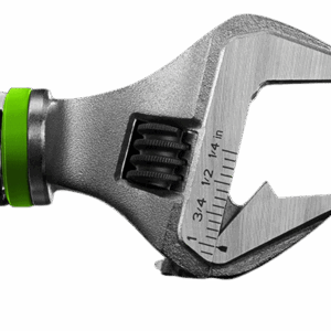 Hilmor 1963826 Digital Adjustable Torque Wrench, a sleek black and blue electronic wrench with a digital display, designed for accurate tightening of flare nuts in HVAC/R systems.