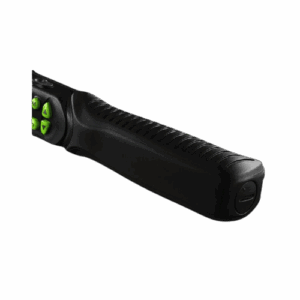 Hilmor 1963826 Digital Adjustable Torque Wrench, a sleek black and blue electronic wrench with a digital display, designed for accurate tightening of flare nuts in HVAC/R systems.