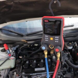 uni t ut336e kit digital manifold gauge with wireless temperature clamps