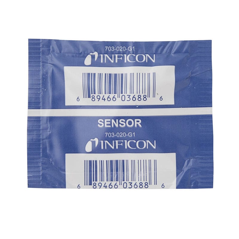 Inficon 703-020-G1 replacement sensor for TEK-Mate refrigerant leak detectors, ensuring accurate and reliable performance.