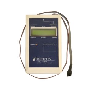 Inficon 743-600-G1 Calibration Tool, a small, precision instrument used to calibrate Inficon LDM150 and LDM150R leak detectors, ensuring accurate readings.