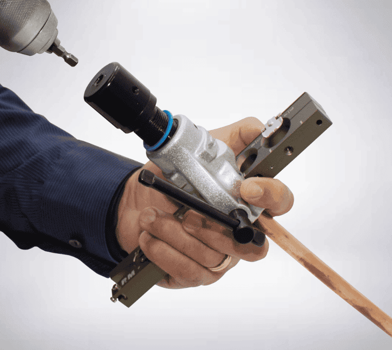 Bradley RF100 45-degree eccentric flaring tool for HVAC and refrigeration tube flaring