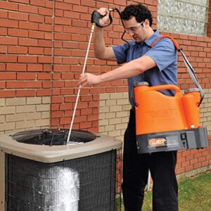 SpeedClean CJ-125 CoilJet, a portable HVAC coil cleaning system with a high-pressure spray and chemical injection, designed for thorough cleaning of evaporator and condenser coils.