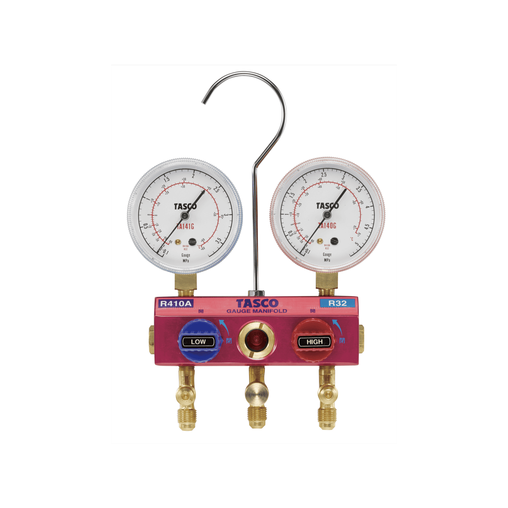 tasco r32/r410a ball valve manifolds