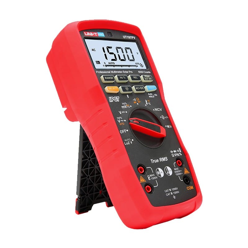 uni t ut197pv professional multimeter solar pro