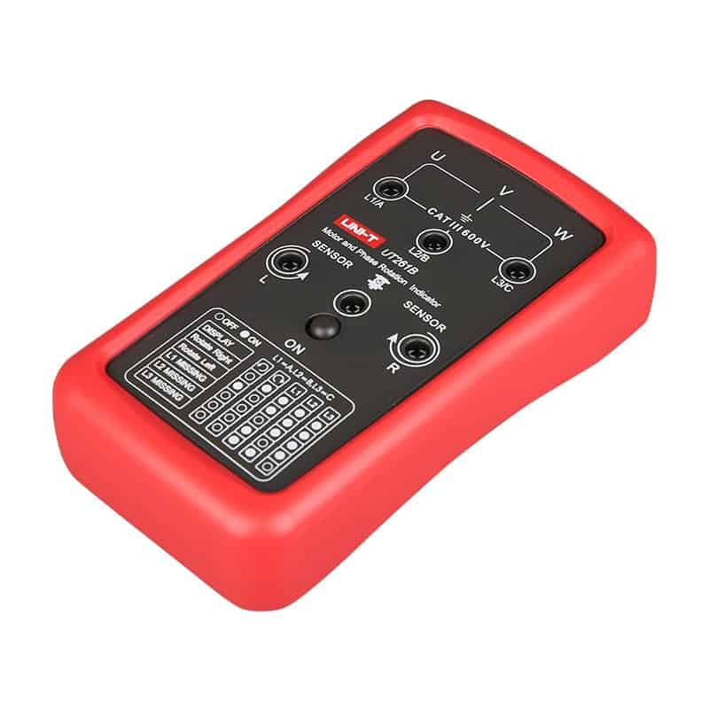 uni t ut261b three phase power sequence motor rotation indicator electrical tool