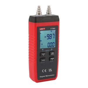 uni t ut366a digital manometer pressure measurement tool