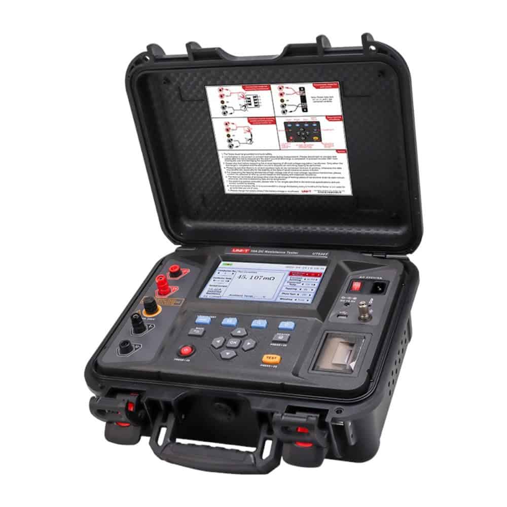 uni t ut620t 10a dc resistance tester