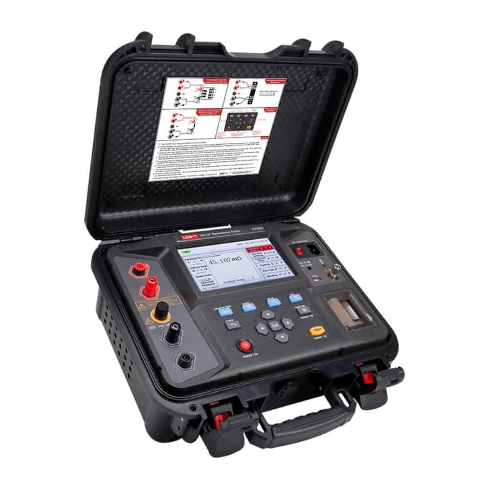 uni t ut620t 10a dc resistance tester