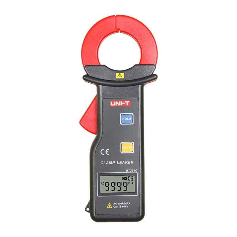 uni t ut251c leakage current clamp meter for electrical testing