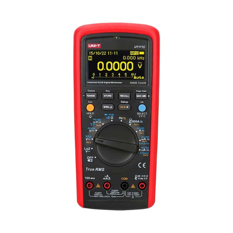 uni t ut171c industrial true rms digital multimeter for accurate electrical testing