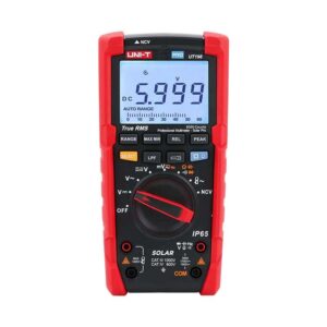 uni t ut196 1700v dc true rms professional multimeter solar pro