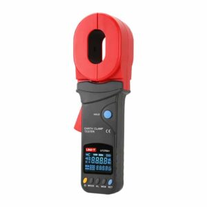 uni t ut278a clamp earth ground tester measures electrical system resistance and leakage current