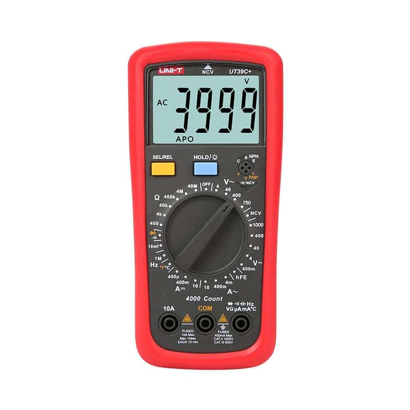uni t ut39c plus digital multimeter electrical testing tool