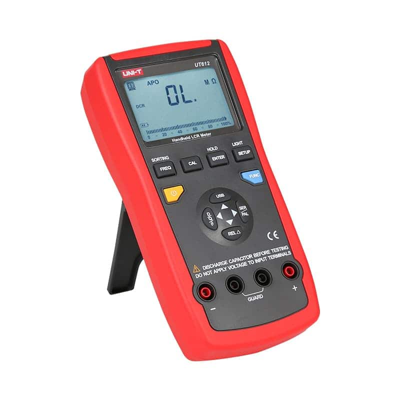 uni t ut612 lcr meter for measuring inductance capacitance resistance