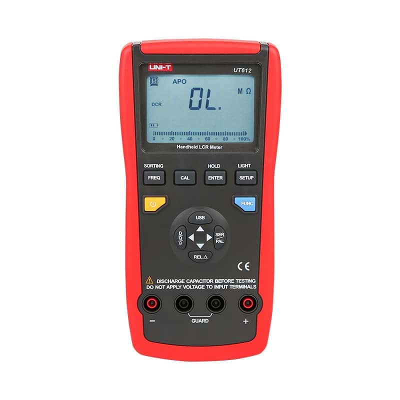 uni t ut612 lcr meter for measuring inductance capacitance resistance