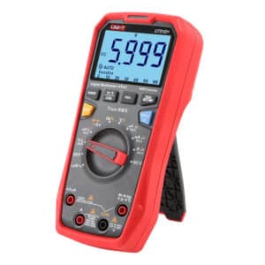 Uni-T UT61D+ 1000V True RMS Digital Multimeter. A reliable and accurate multimeter for electrical testing and troubleshooting.