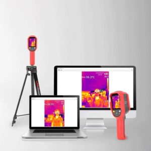 uni t uti260k est thermal camera temperature screening body heat detector