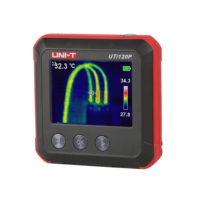 uni t uti120p pocket sized thermal camera infrared imager