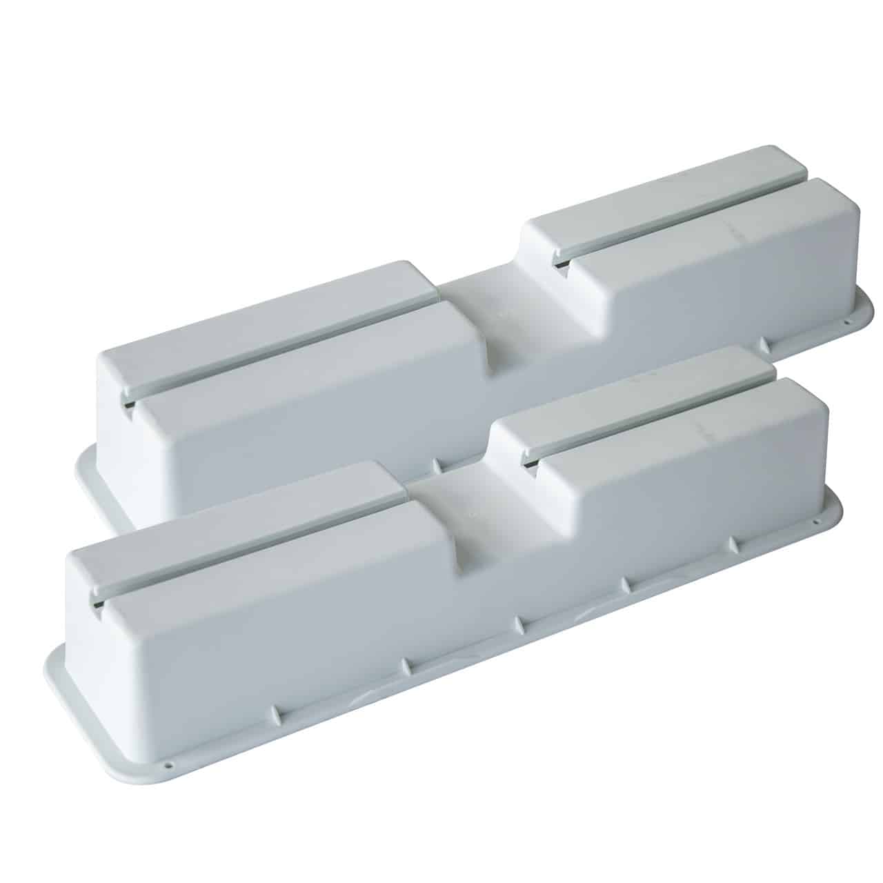 Bradley PAMF450 plastic air conditioner feet for vibration isolation and noise reduction.