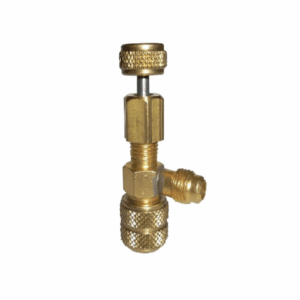 C&D CD2070 1/4 SAE Core Depressor tool for HVAC/R technicians, designed to depress refrigerant valves safely and efficiently.