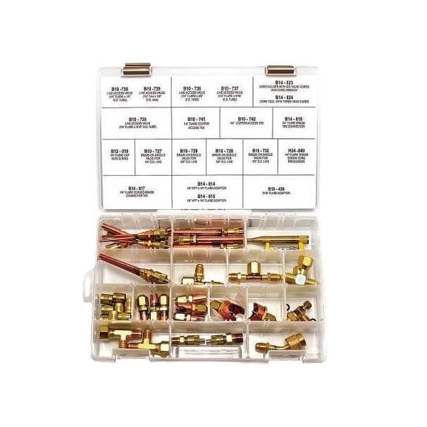 C&D CD9560SVK Refrigeration Service Kit, a comprehensive collection of tools for HVAC/R professionals, including gauges, hoses, and vacuum pump.