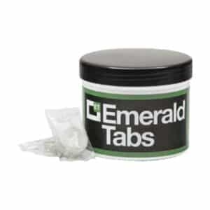 Errecom AB1099.01 Emerald Tabs, green solid tablets for HVAC/R system leak detection dye injection, easy to use and mess-free.