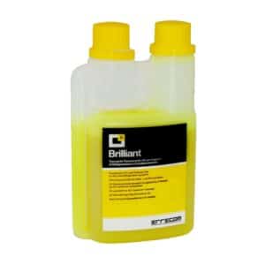 Errecom ER-TR1003.01.S1 Brilliant Fluorescent UV Leak Detection Dye, a 250ml bottle of vibrant solution used for identifying leaks in air conditioning and refrigeration systems.