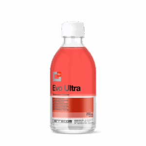 Errecom Evo Ultra Condenser Cleaner AB1225.Q.S1, a bottle of concentrated foaming solution designed for cleaning HVAC/R condenser coils.