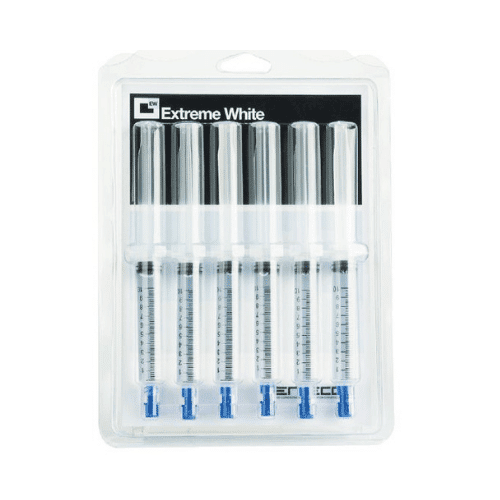 Six bottles of Errecom TR1156.L6.J1 Extreme R600 Stop Leak, a professional-grade sealant for R600 refrigerant systems, designed to permanently repair small leaks.