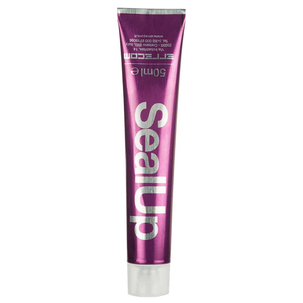 Errecom TR1157.Y.01 SealUp Tube 50ml, a yellow-labeled sealant for HVAC/R systems, designed to permanently repair small leaks in refrigerant circuits.