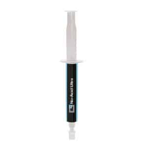 Errecom TR1175.AL.H3 No Acid Ultra 6ml, a small syringe containing a yellow-tinted solution, used as a sealant for HVAC/R systems to stop leaks without causing damage.