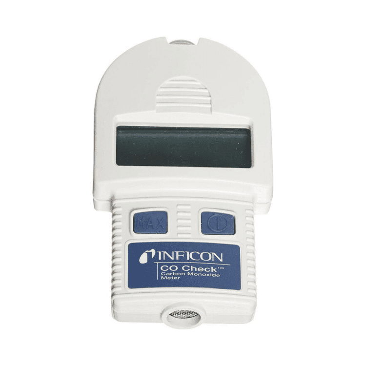 INFICON CO Carbon Monoxide Meter. A portable and reliable device for detecting and measuring carbon monoxide levels, ensuring safety in various environments.