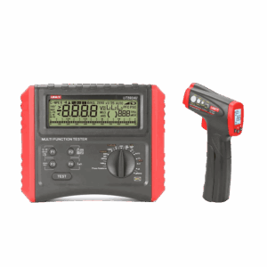 uni-t ut593au multifunction rcd loop tester and uni-t ut300s lightweight infrared thermometer combo kit