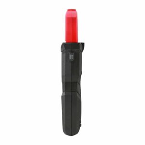 Uni-T UT202BT Smart AC Clamp Meter, a compact digital multimeter with a clamp jaw for non-contact current measurement and Bluetooth for data transfer.