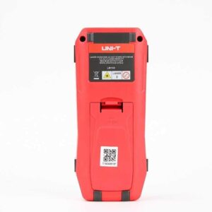Uni-T UT-LM50 Laser Distance Meter. Measures distances up to 50 meters with accuracy and speed. Compact and easy to use.