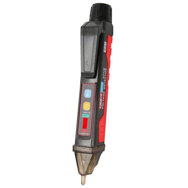 Uni-T UT12M AC Voltage Detector. A non-contact tester for safely detecting AC voltage in electrical systems.