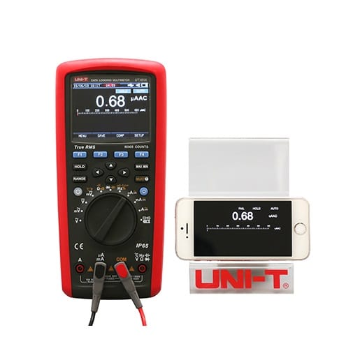 Uni-T UT181A True RMS Data Logging Multimeter. A professional-grade multimeter with data logging capabilities and accurate True RMS readings for various electrical measurements.